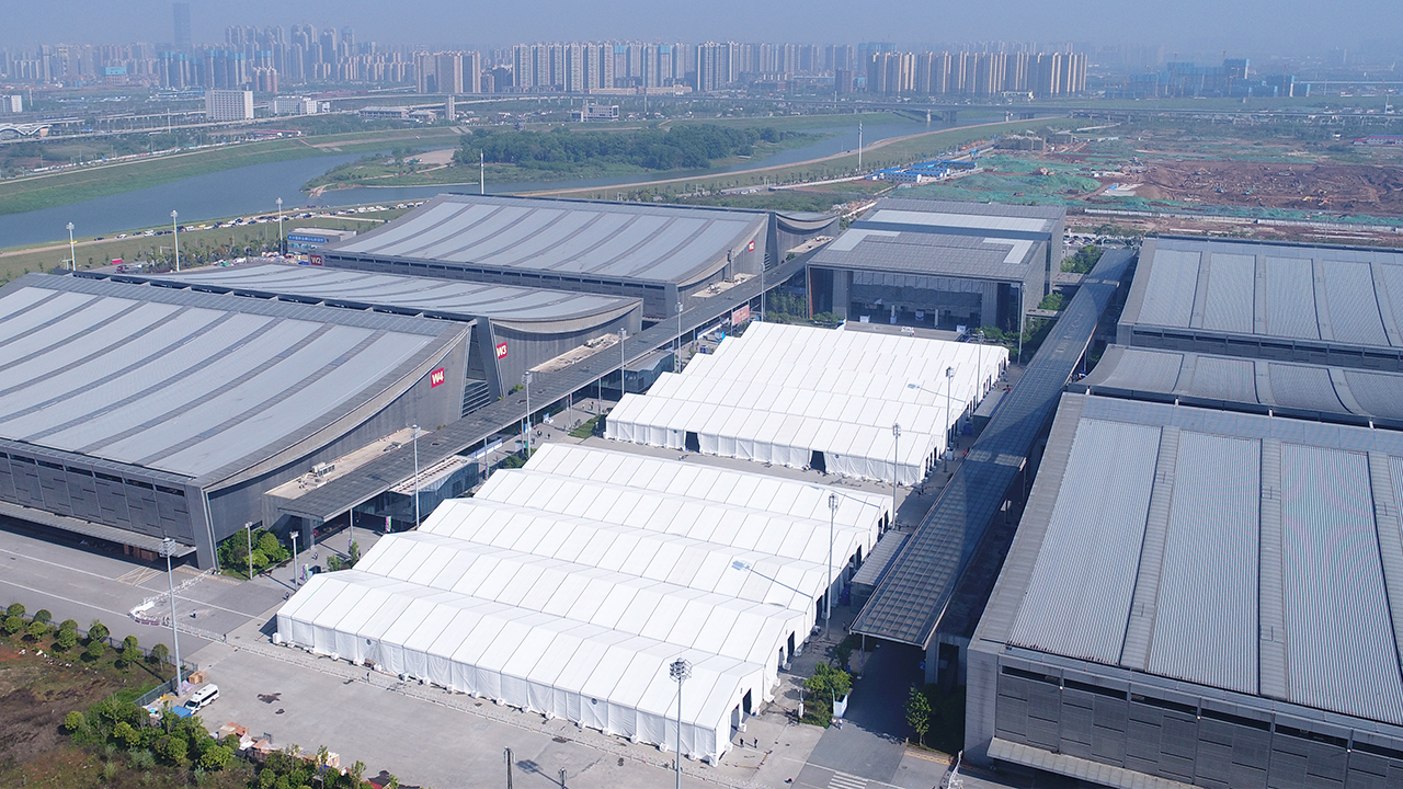 實(shí)力見證｜高山打造中國制藥機(jī)械博覽會(huì)6300㎡篷房展館封面